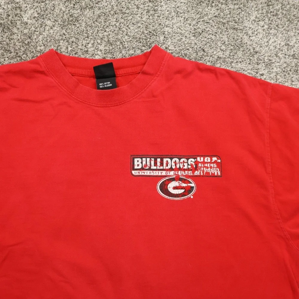 vinagte shirt Georgia Bulldogs Mens L  Starter NCAA Football y2k